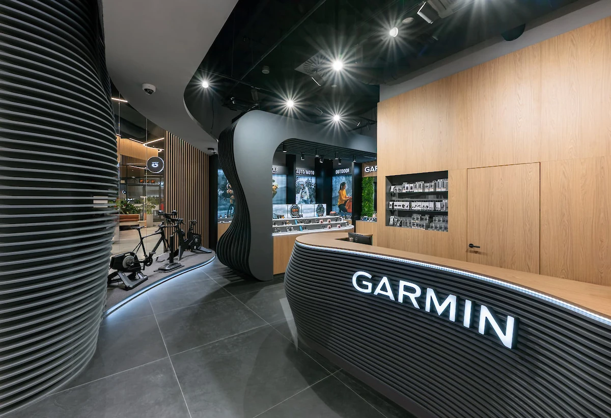Prodejna značky Garmin