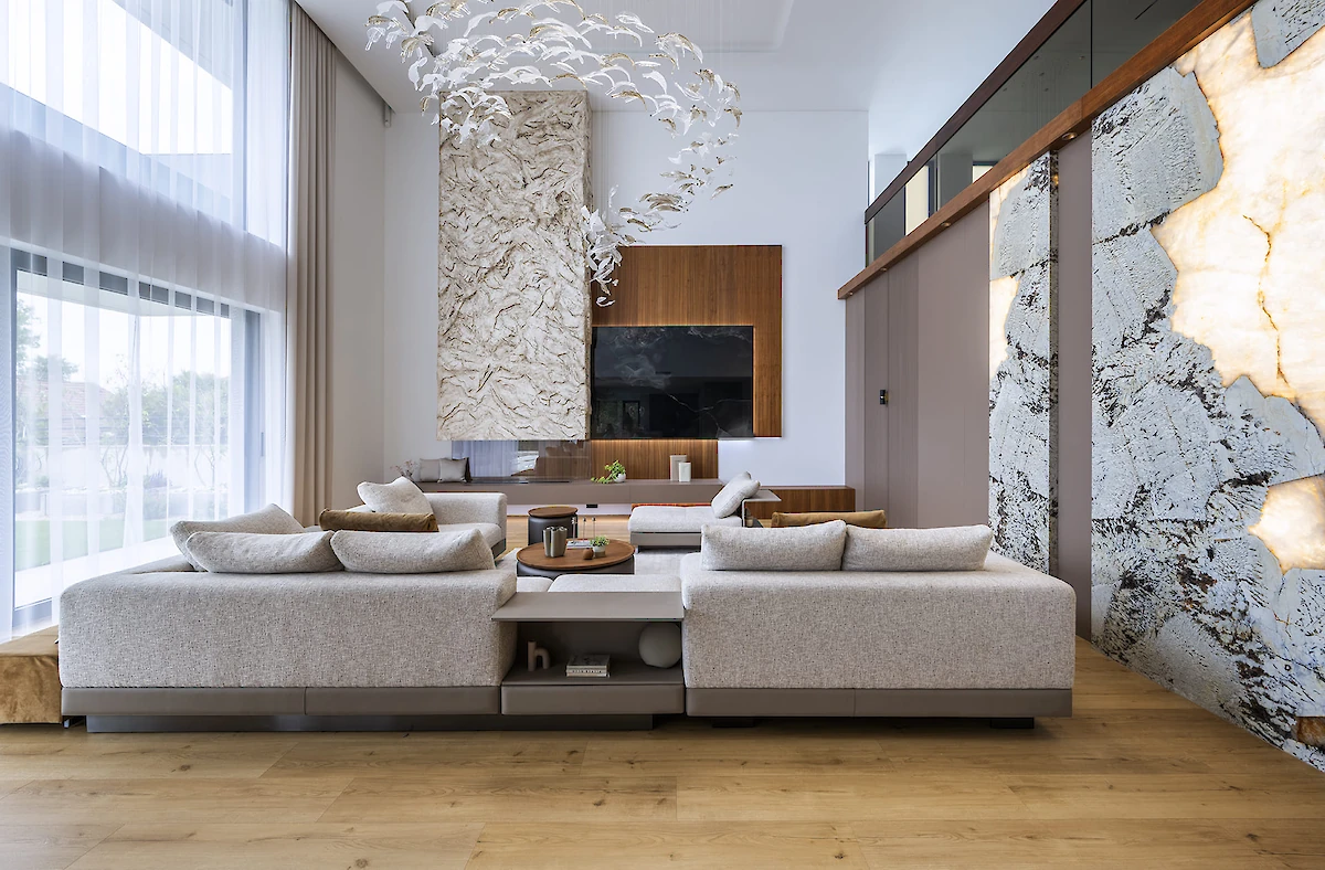 Interiér obývacího pokoje