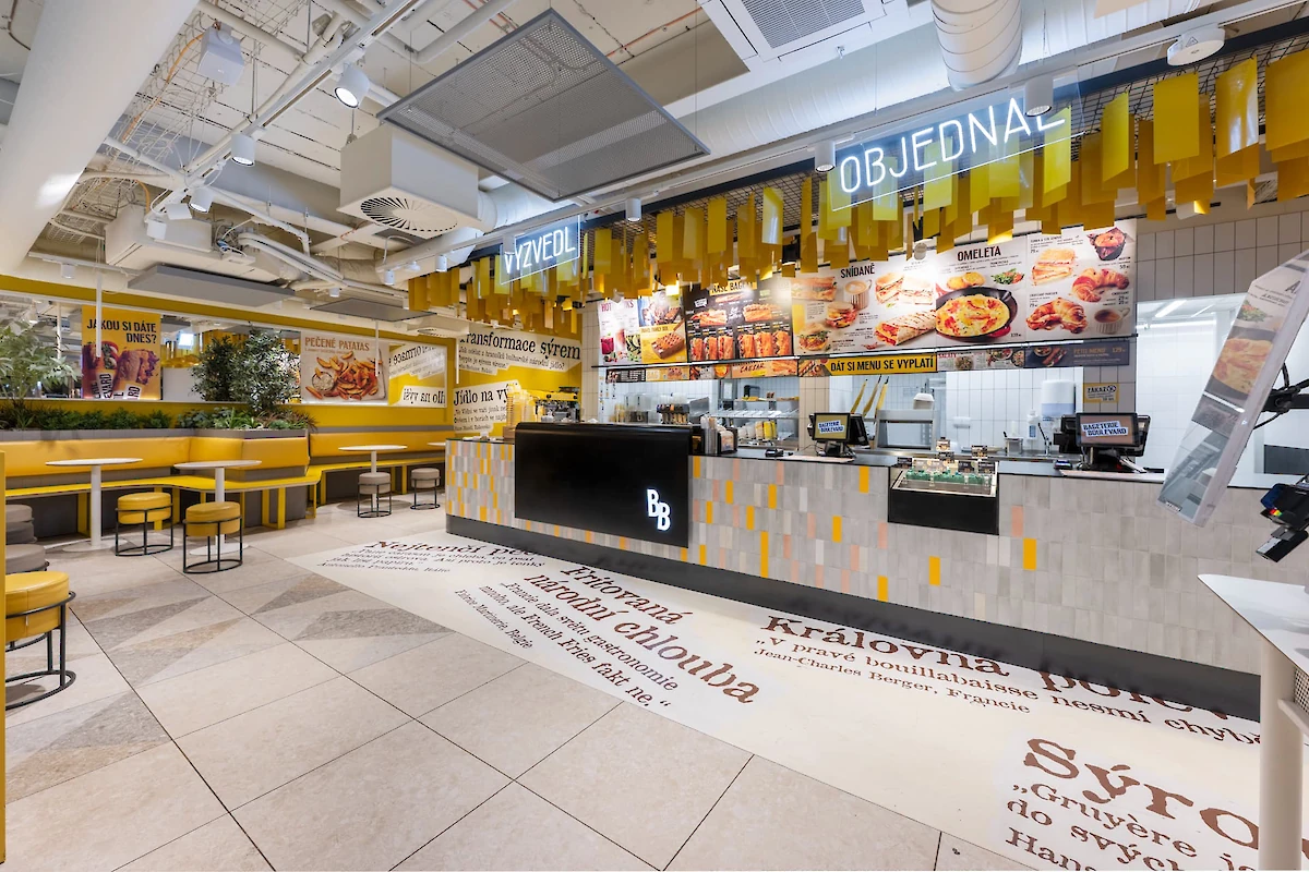 Interiér restaurace