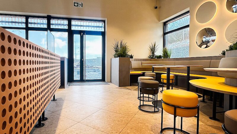 Interiér restaurace