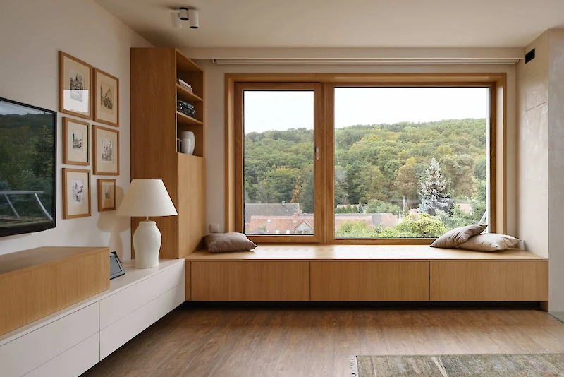 Relaxační kout v obývacím pokoji